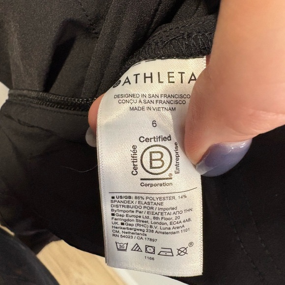 Athleta Brooklyn Utility Jumpsuit in black - Picture 12 of 12